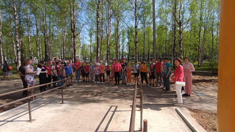 1 день - Красный "День здоровья".